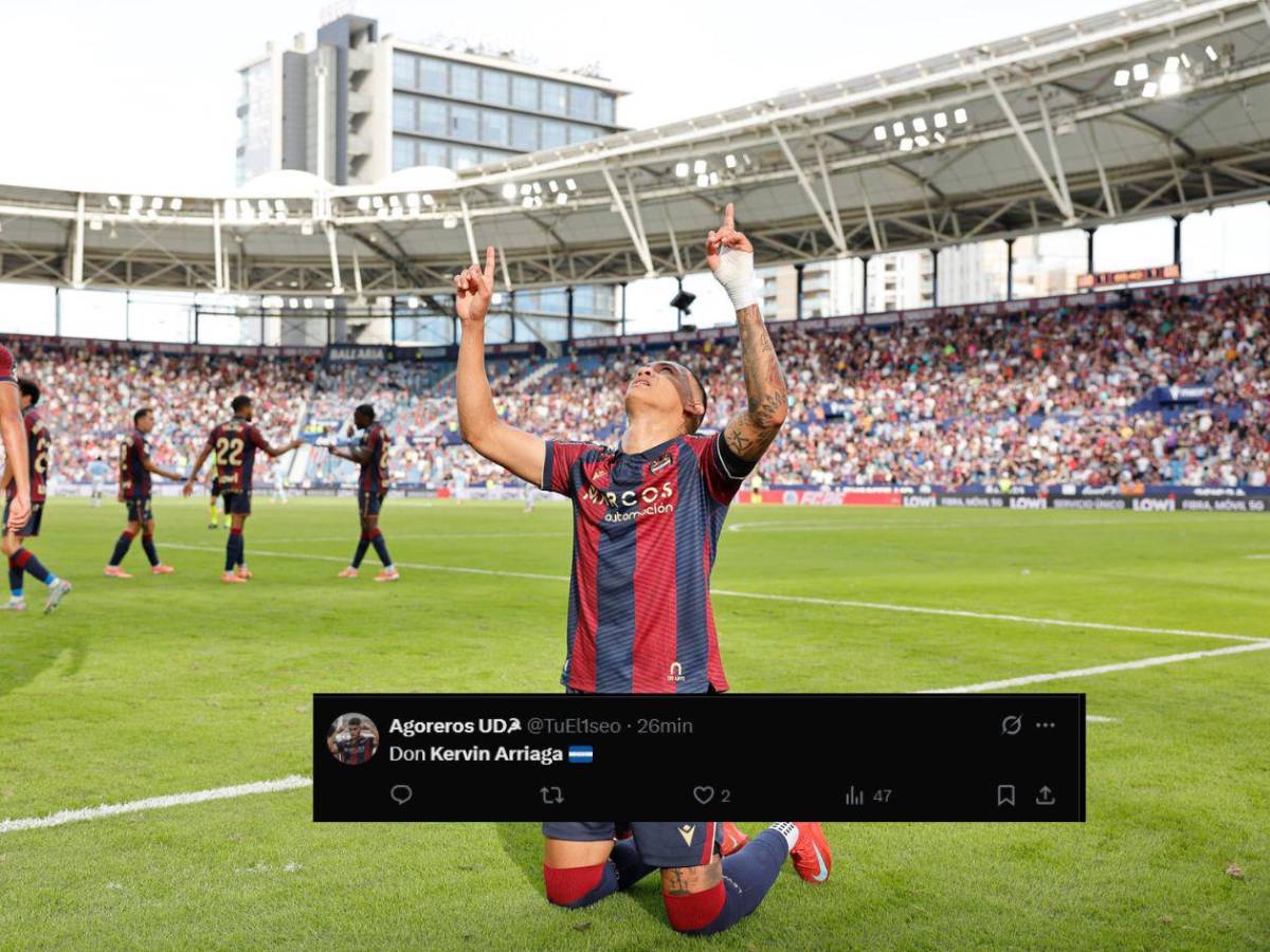 Así reaccionó la prensa al golazo de Kervin Arriaga:  El mejor del Levante