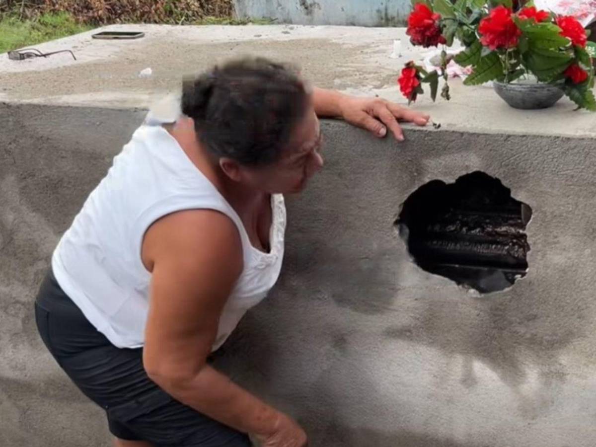 “Ni muerto lo dejan en paz”: madre tras profanación de tumba de su hijo