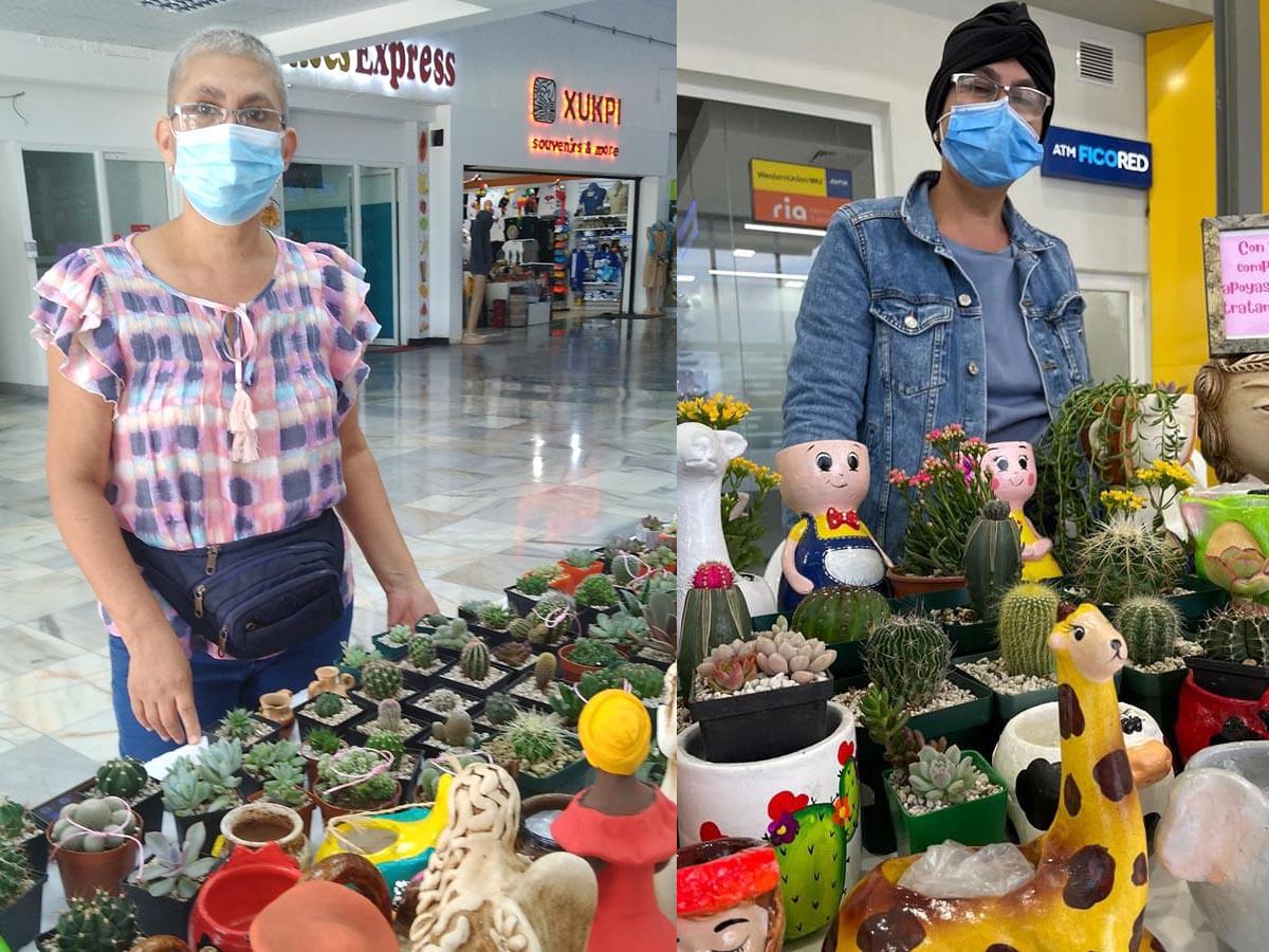 Emprendedora busca apoyo para luchar contra el cáncer