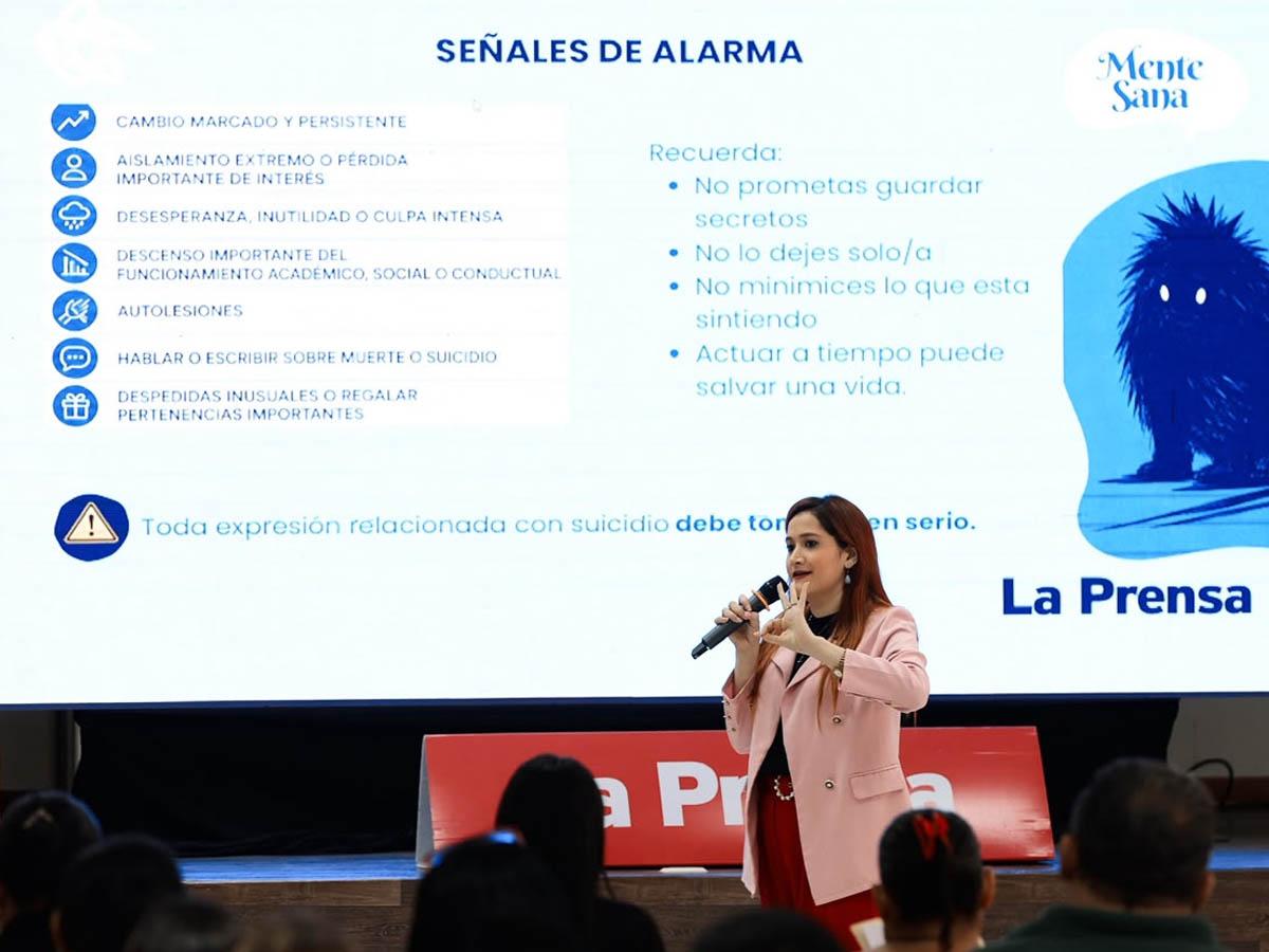Mente Sana 2026 capacita a docentes sobre salud mental en Cortés