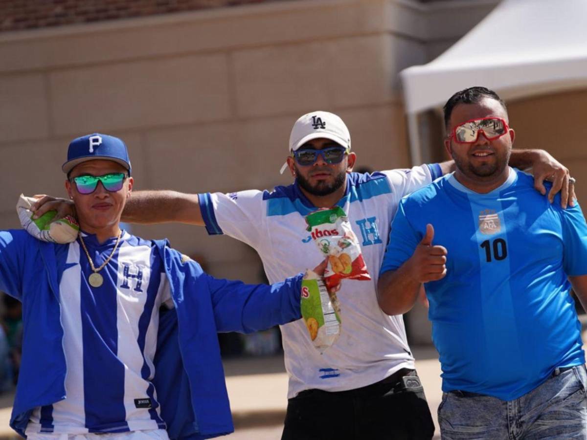 Honduras vs Argentina: ambientazo, locura por Messi y catrachos sorprenden