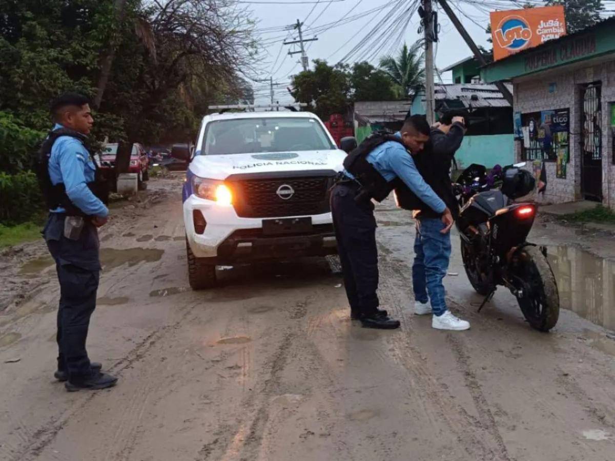 Sectores de San Pedro Sula donde operan los motorizados de la Policía Nacional