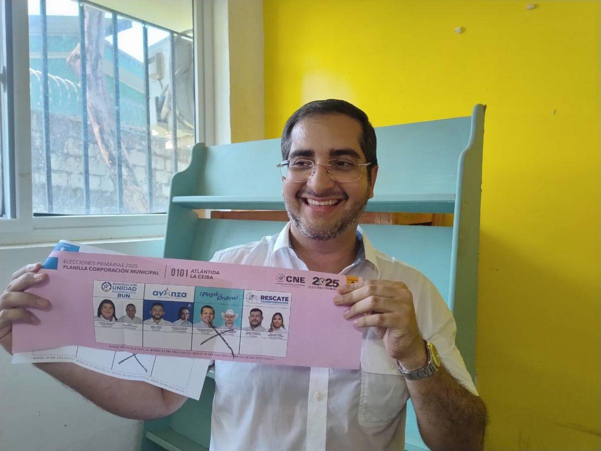 Los políticos y figuras que ejercieron el voto en La Ceiba