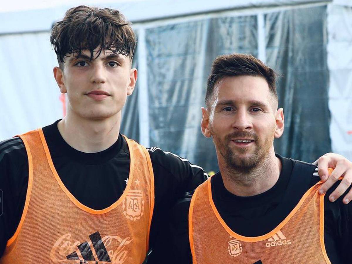 La razón por la que Messi influyó en el fichaje de Garnacho por el Chelsea