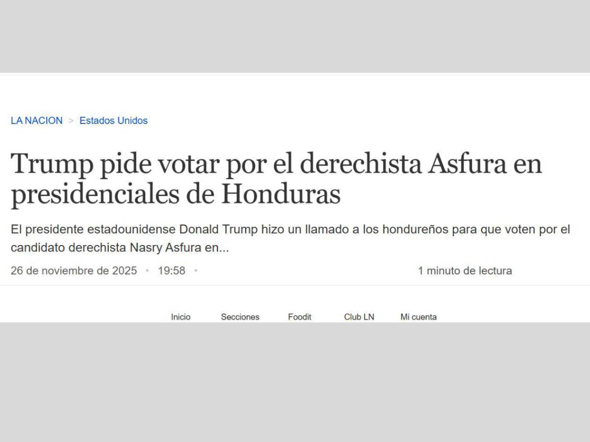 La reacción del mundo al mensaje de Trump en Truth Social