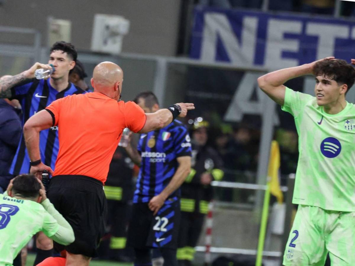 Revelan pasado oscuro del árbitro que estuvo en el Inter - Barcelona, ¿Es Real Madrid?