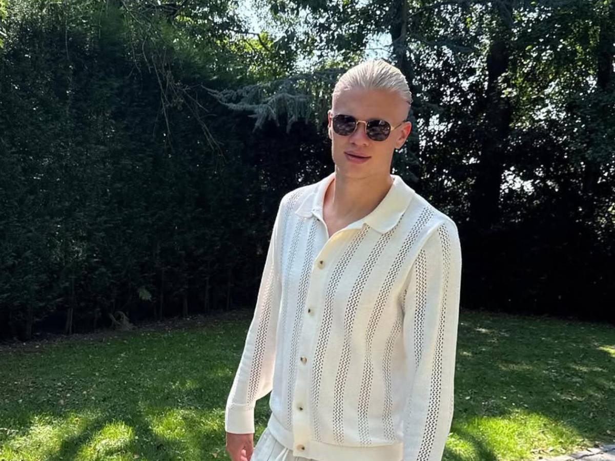 Haaland sorprende: Revela un detalle “vergonzoso” sobre su mujer