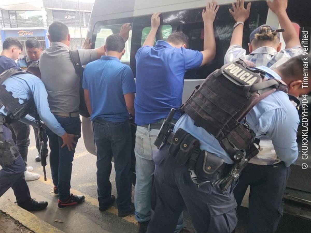 Sectores de San Pedro Sula donde operan los motorizados de la Policía Nacional