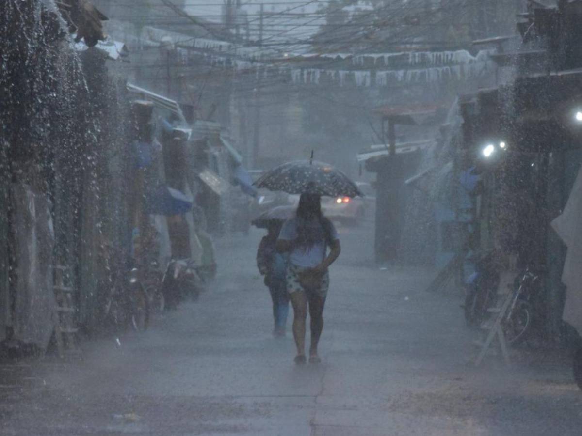 ¡No olvide la sombrilla! Pronostican lluvias para varias regiones de Honduras