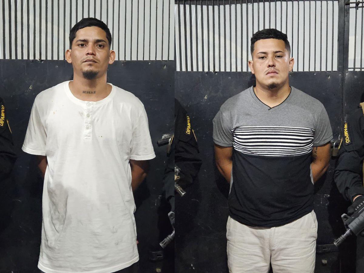 Capturan a dos supuestos gatilleros de la pandilla 18