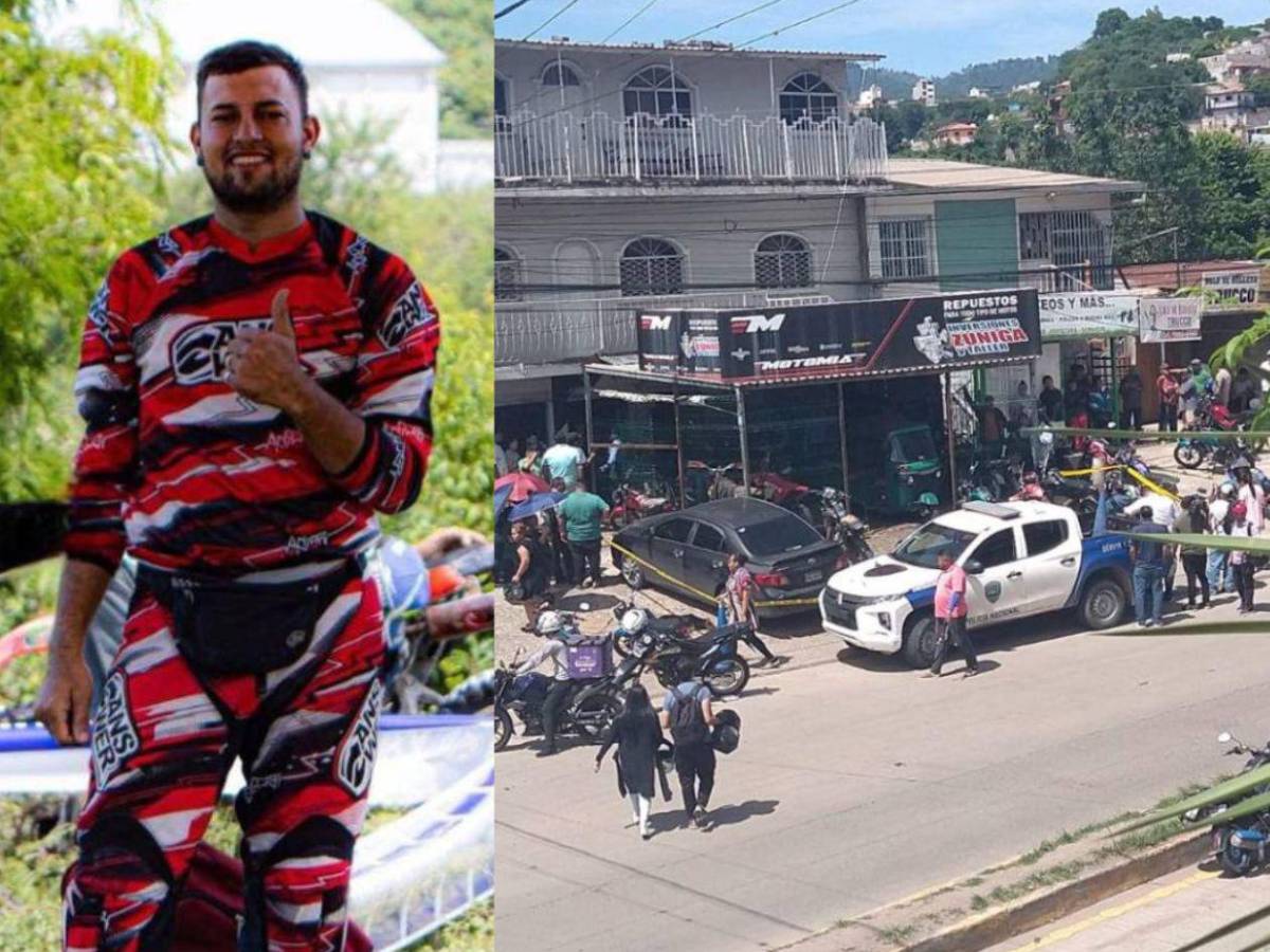 Revelan identidad de víctimas de triple crimen en taller de motos