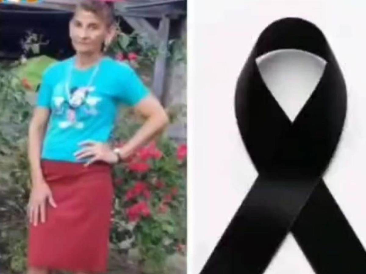 Muere Delmy Linares tras ser empujada por ayudante al bajar de un bus en Choluteca