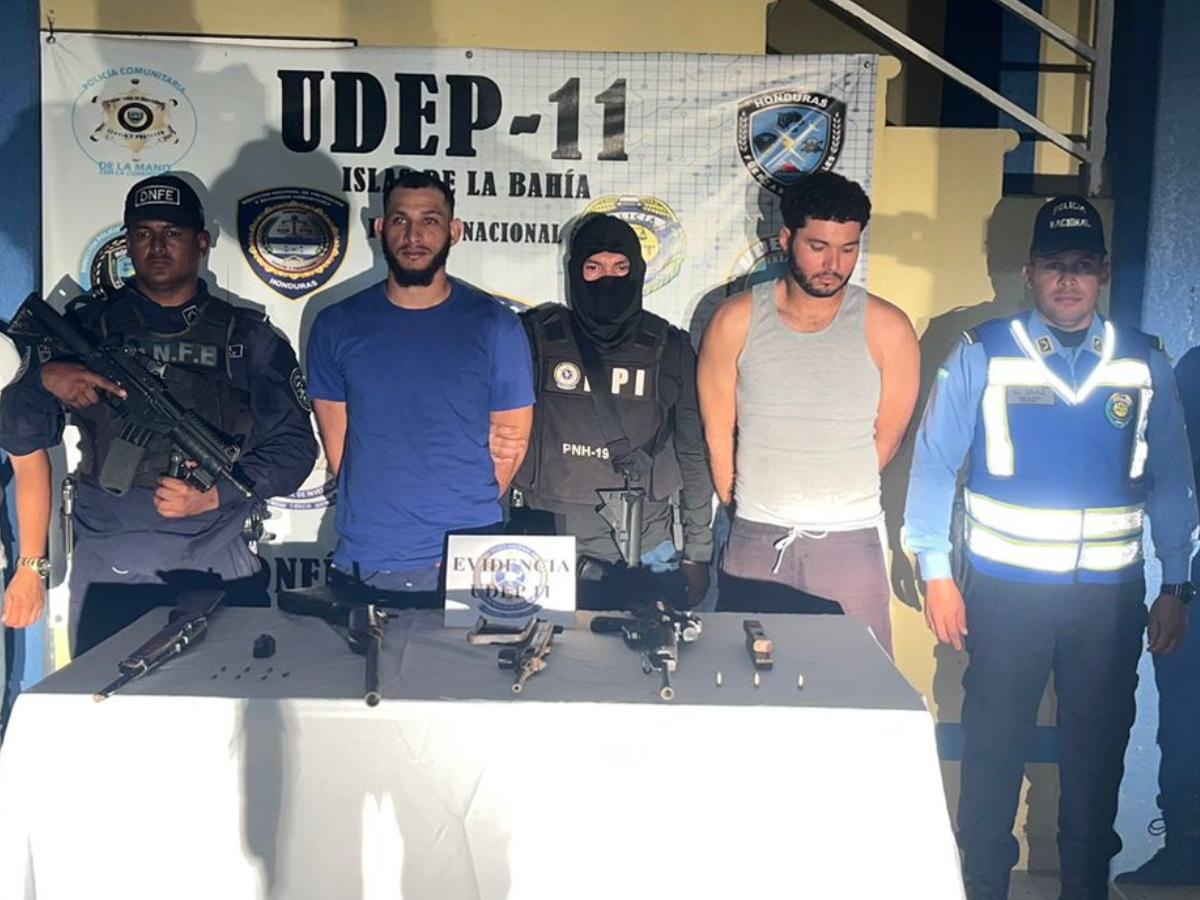 Cae capitán y su hermano como parte de banda de narcos que opera en Islas de la Bahía