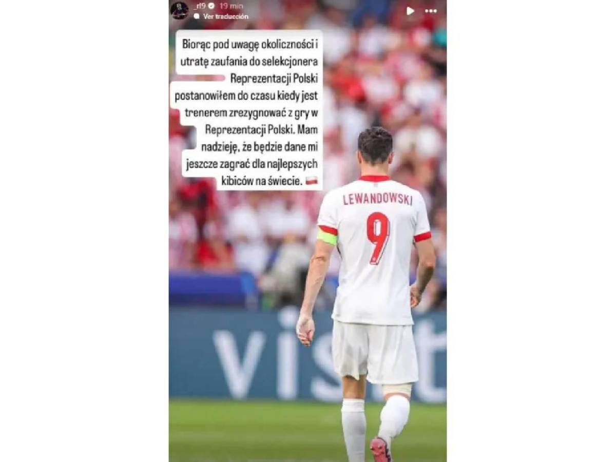 Polémica: Lewandowski renuncia a la Selección y su DT le responde; revelan motivo