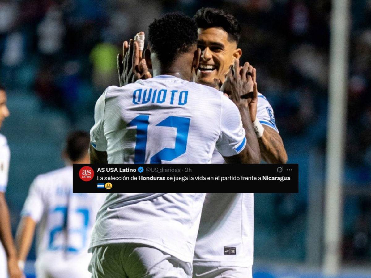 Así reacciona la prensa antes del duelo Nicaragua–Honduras por eliminatorias