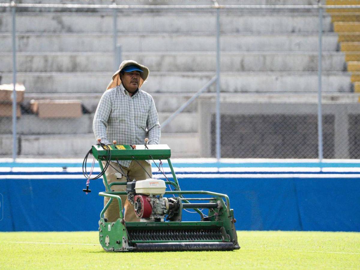 Así luce el Estadio Nacional horas antes del Honduras-Haití por eliminatorias