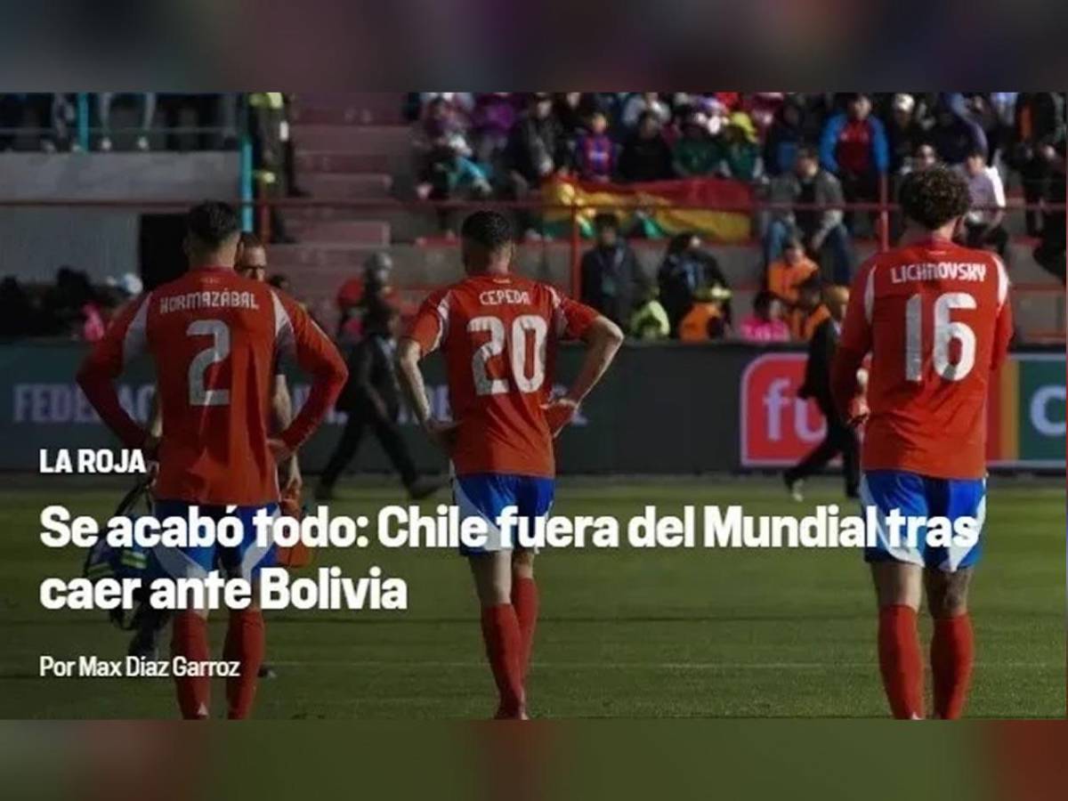“Otra vez por TV”: Fulminan a Chile tras quedar fuera del Mundial y burlas a Vidal