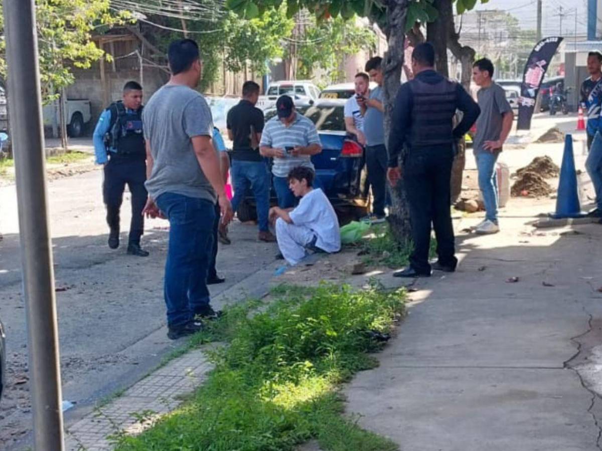 Cae sospechoso tras frustrado asalto en autolote de San Pedro Sula