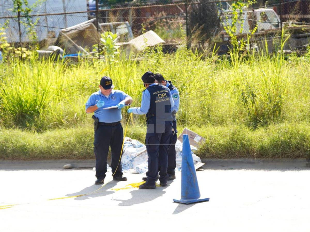 Revelan rostro de hombre encontrado embolsado en San Pedro Sula