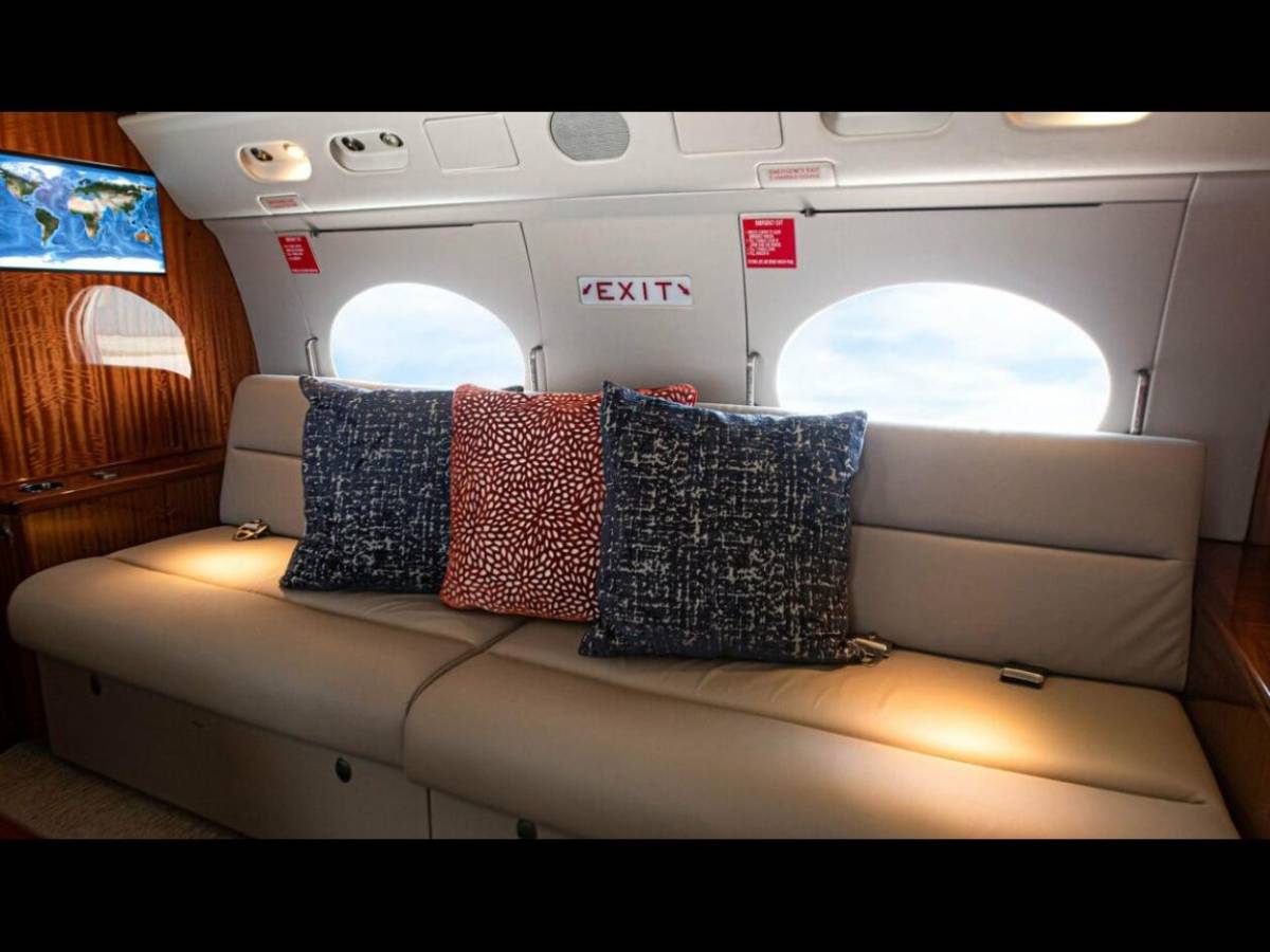 Así es el lujoso jet privado en el que llegó Floyd Mayweather Jr a Honduras