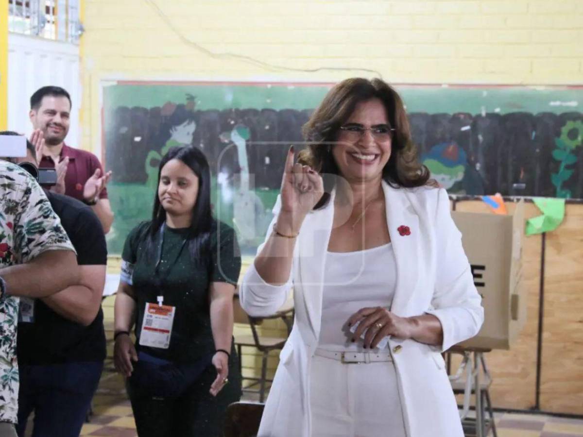 Así votaron los candidatos a la presidencia de Honduras