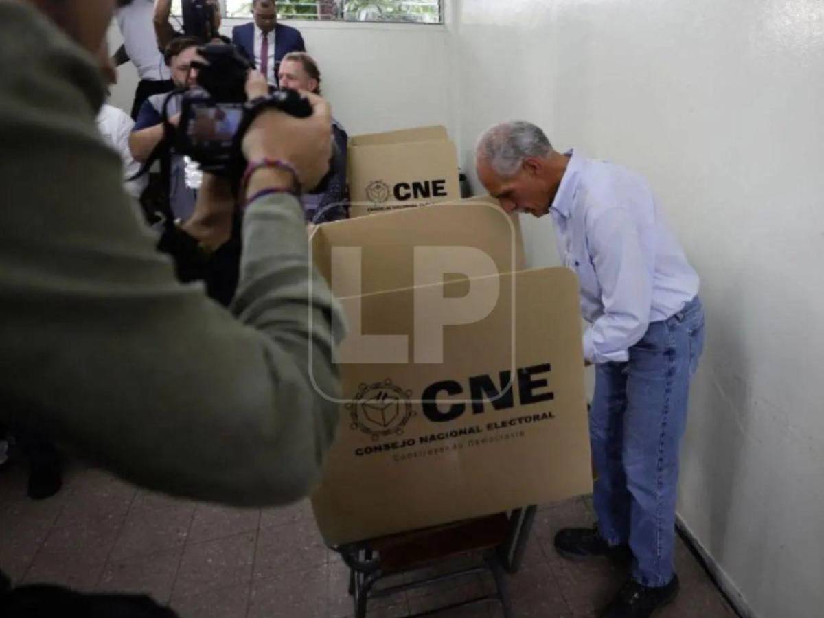 Así votaron los candidatos a la presidencia de Honduras