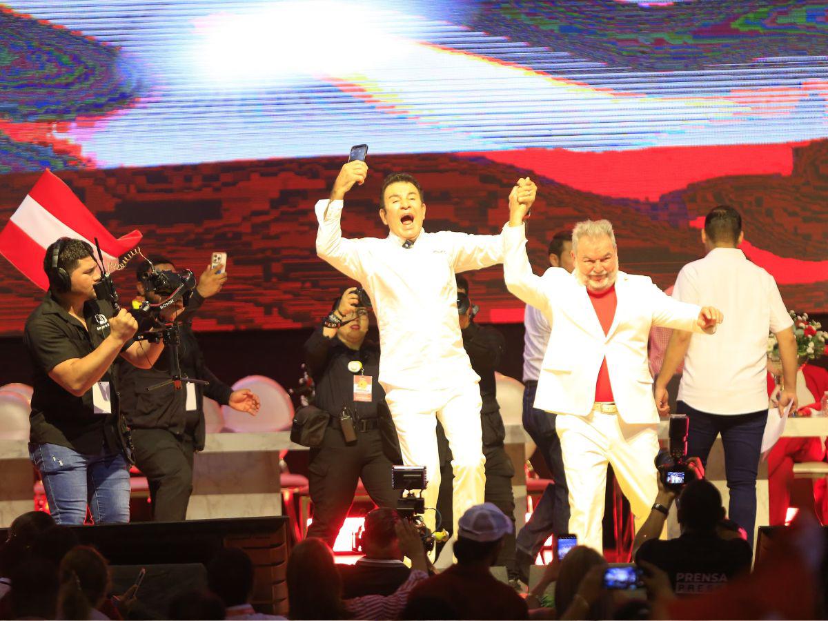 Fotos de la convención del Partido Liberal en San Pedro Sula