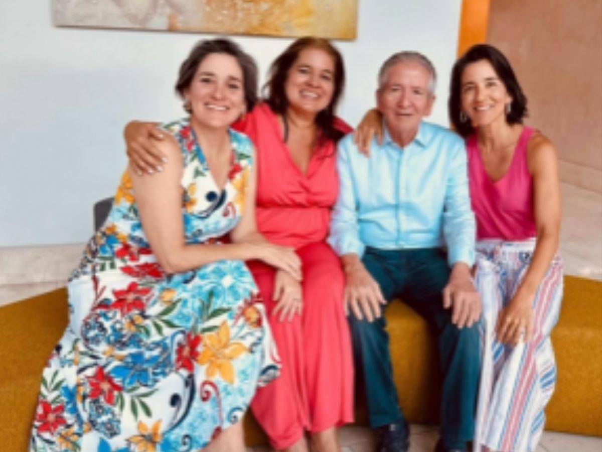 Hija del expresidente Ricardo Maduro revela imágenes inéditas en sus 80 años