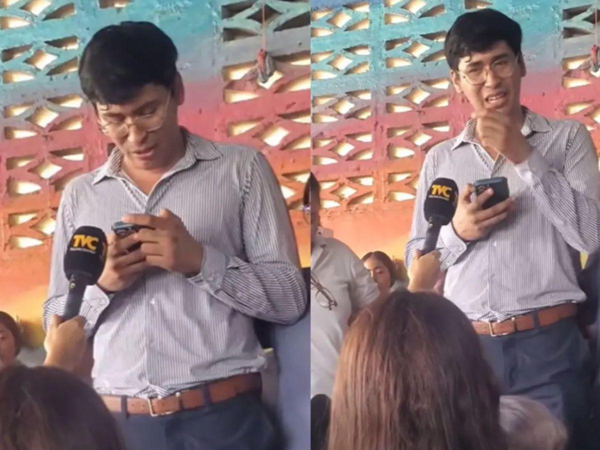 Entre lágrimas despiden al director Víctor Fiallos mientras investigan su homicidio