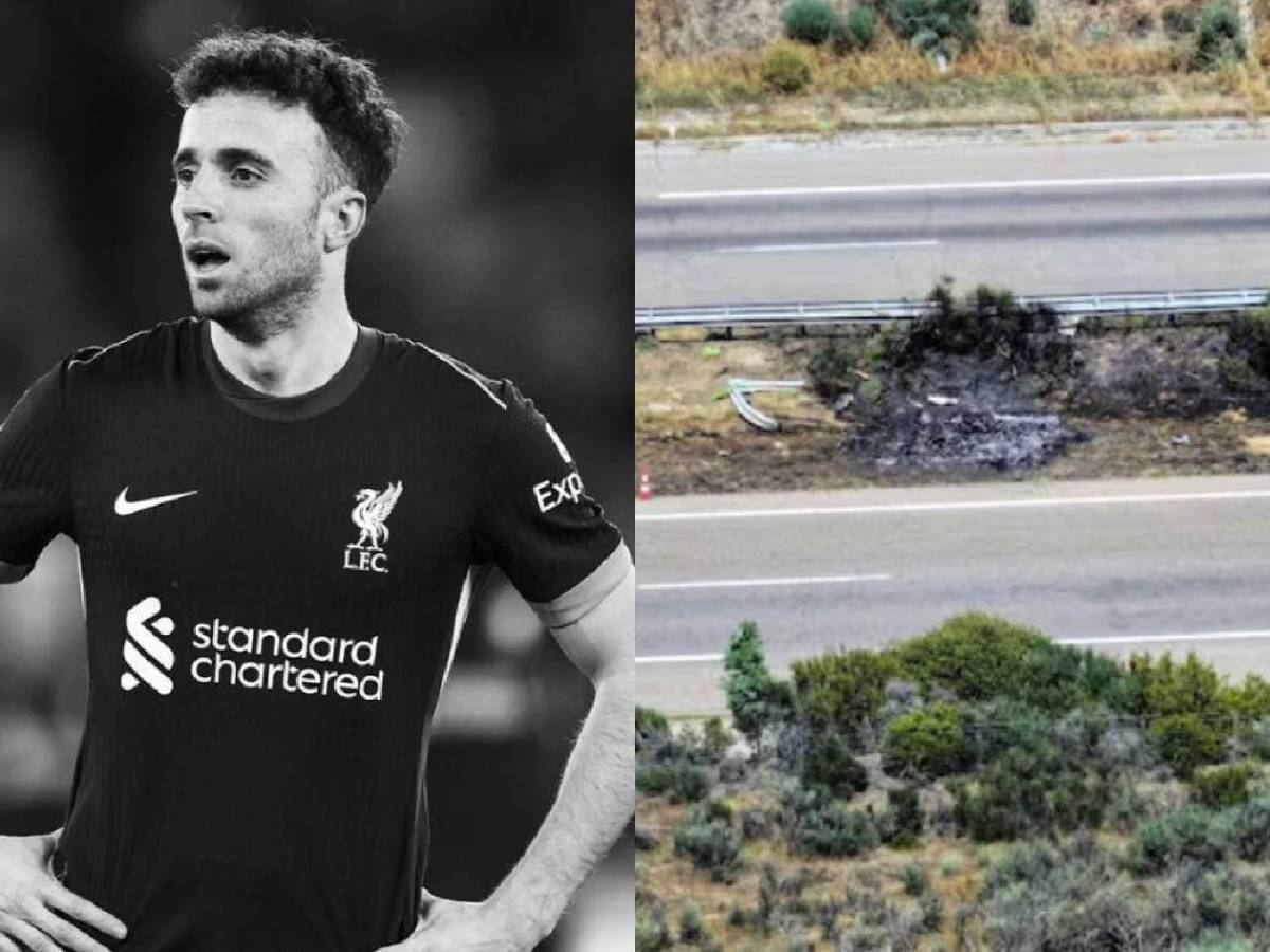 Revelan causa del accidente de Diogo Jota y quién conducía el Lamborghini