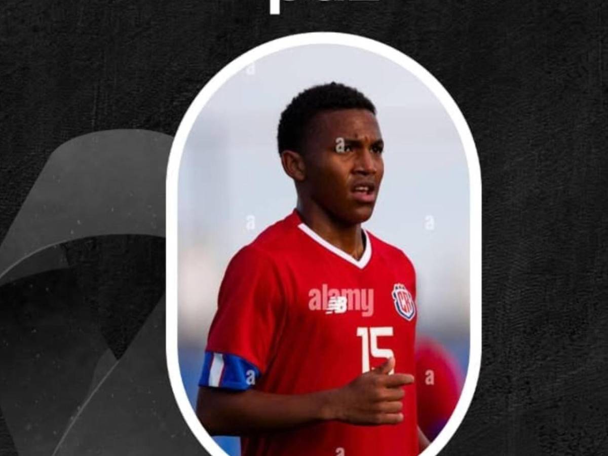 Costa Rica de luto tras cruel asesinato de futbolista: La víctima estuvo en Honduras