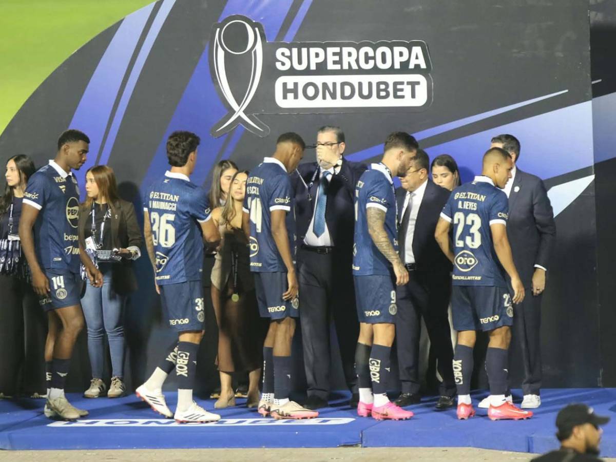 Olimpia festeja la Supercopa de Honduras, gran gesto de Motagua, el MVP y tristeza azul