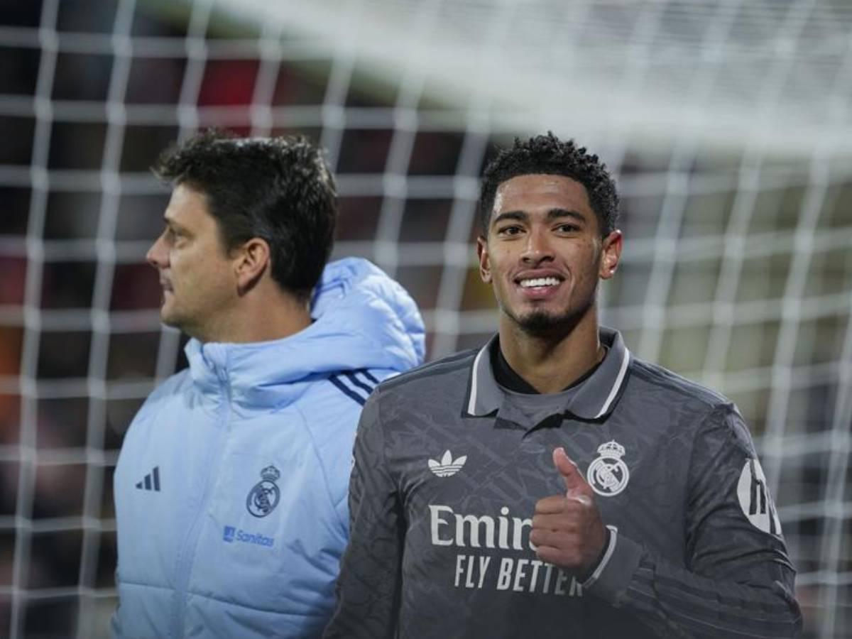 Jude Bellingham salió lesionado en el Girona vs Real Madrid.