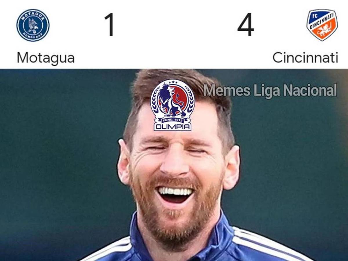 Los memes se ceban de Motagua y Diego Vázquez tras goleada de Cincinnati