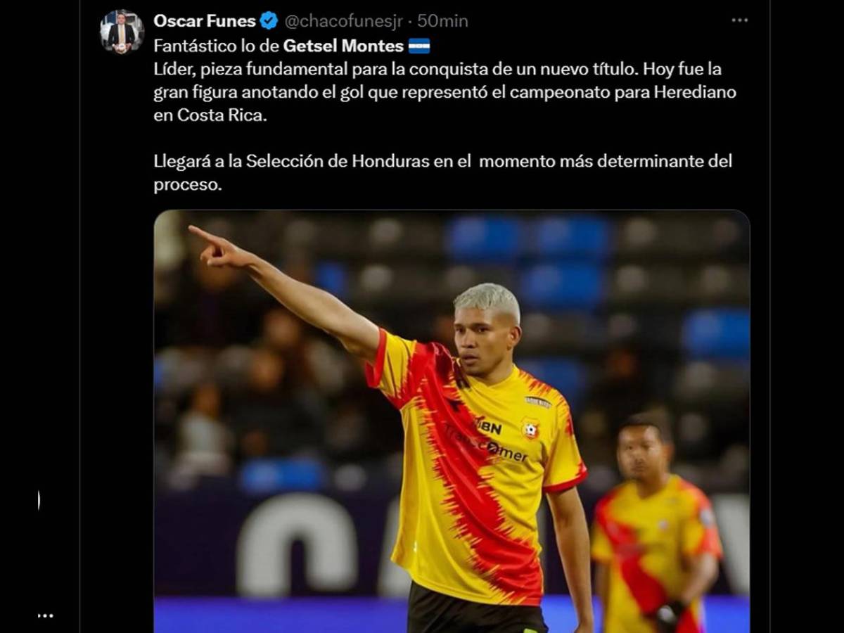 Fantástico: Getsel Montes se lleva los halagos tras darle el título al Herediano