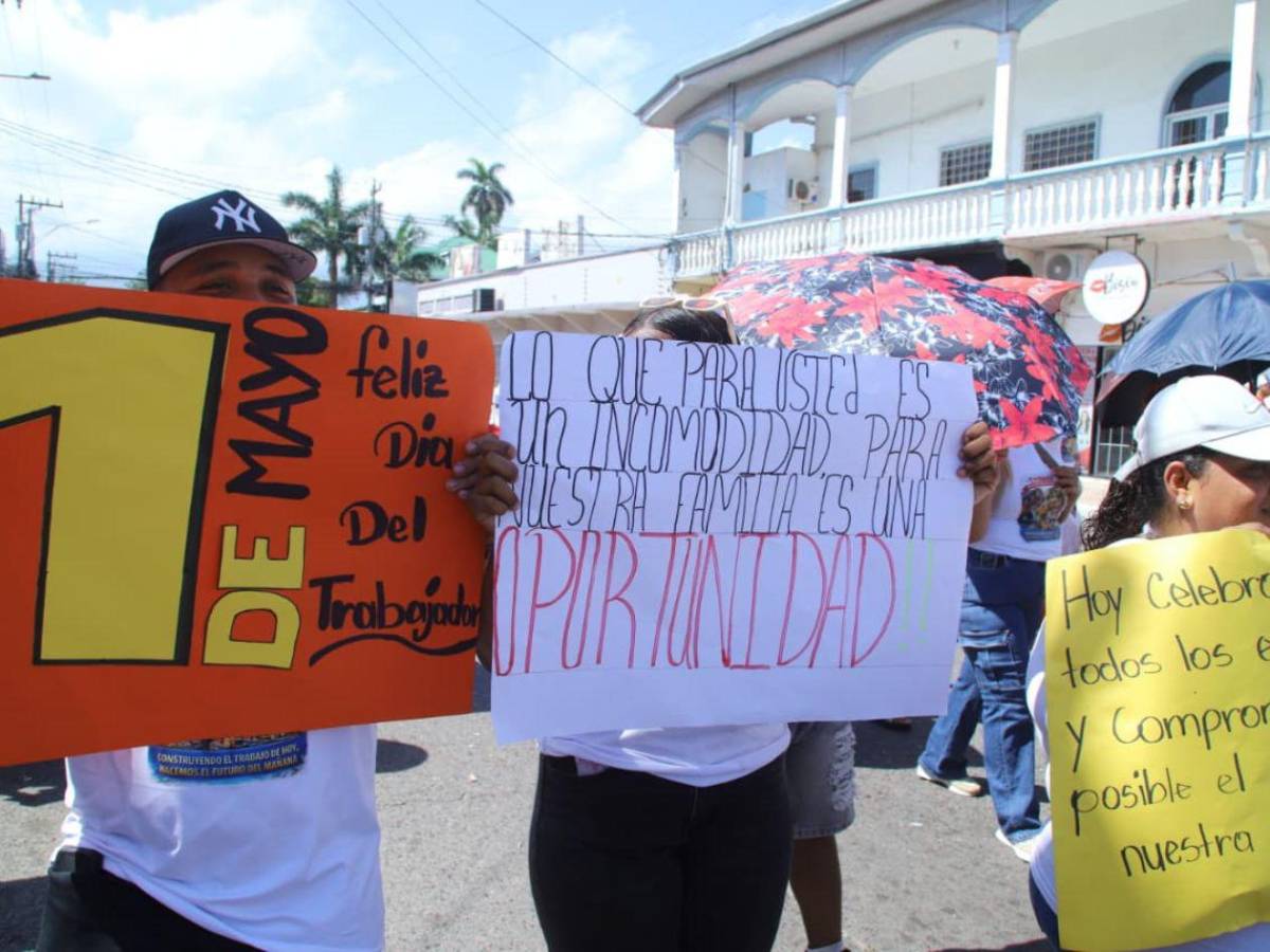 La Ceiba marcha en paz: la voz de los trabajadores que sostienen la ciudad