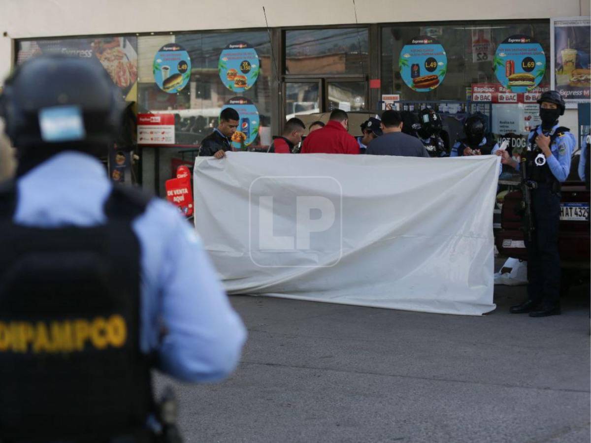 Desgarradora escena tras la muerte de mototaxista en Comayagüela