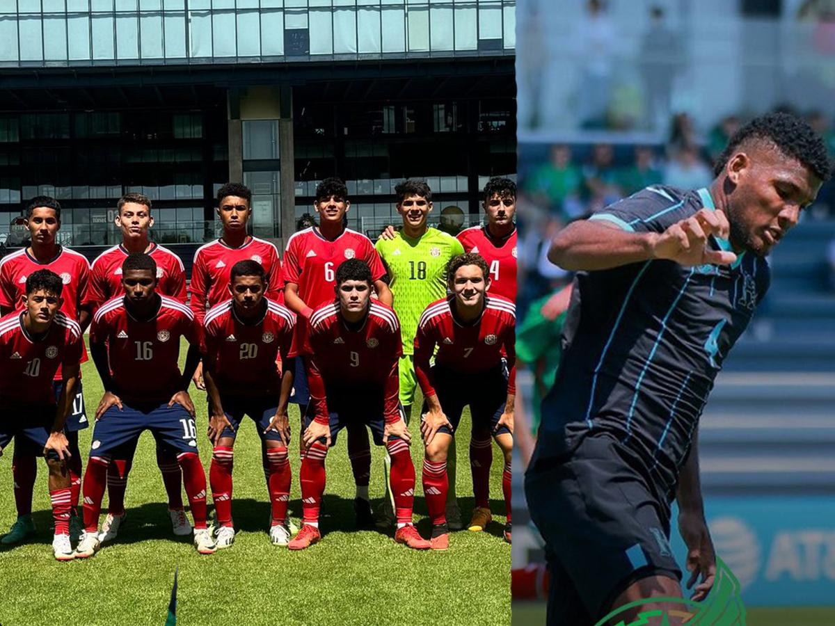 ¡Otra derrota! La Sub-20 de Honduras pierde en el amistoso frente a Costa Rica