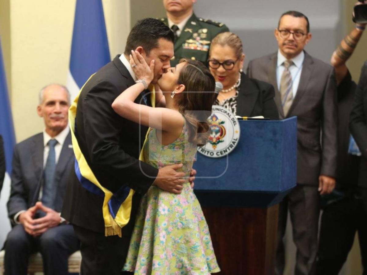 Personalidades captadas en el traspaso de mando de Juan Diego Zelaya