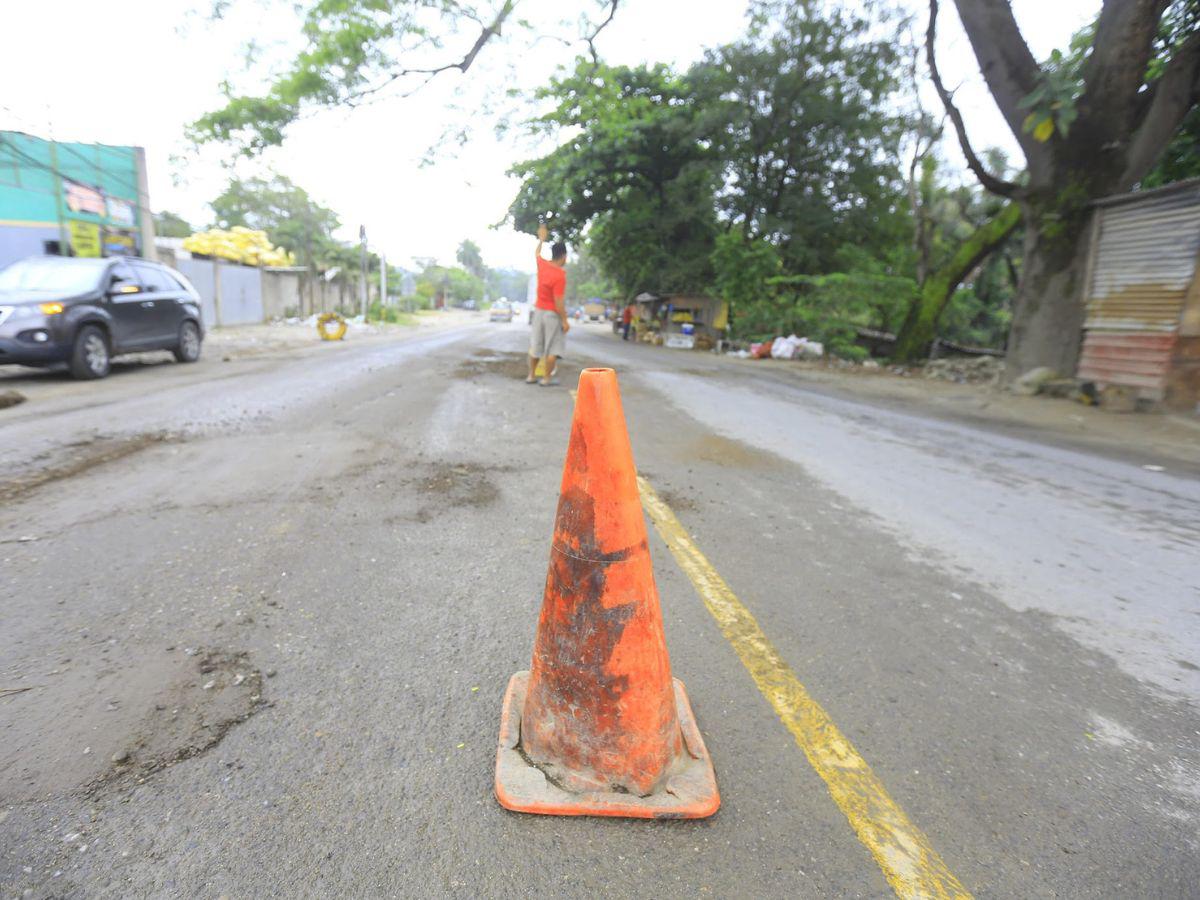 Fotos de la carretera a Jucutuma que enfrentó a Roberto Contreras y a Octavio Pineda