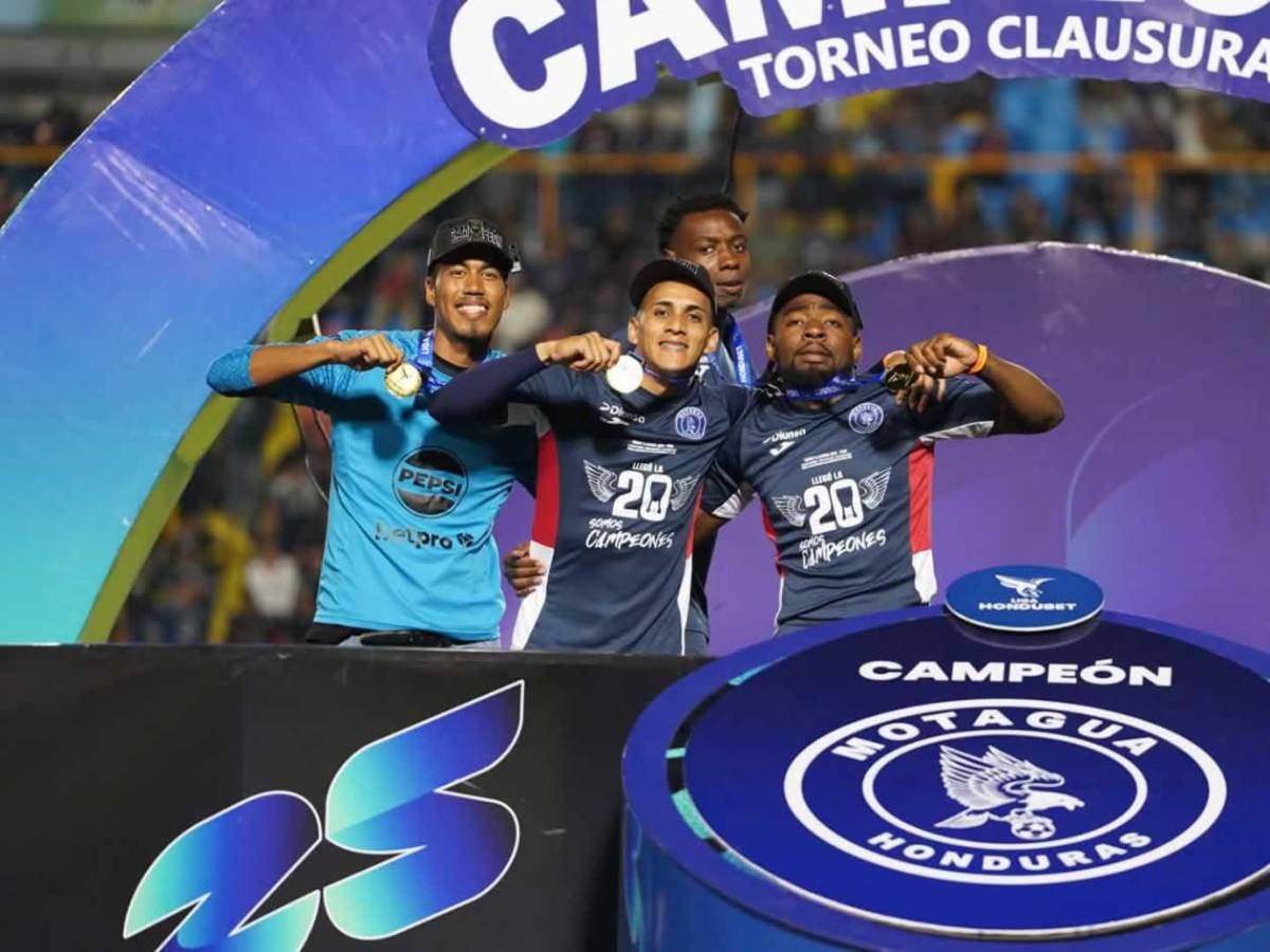 Motagua campeón: festeja la Copa 20, baile del Búho Meléndez y emoción de Pedro Atala