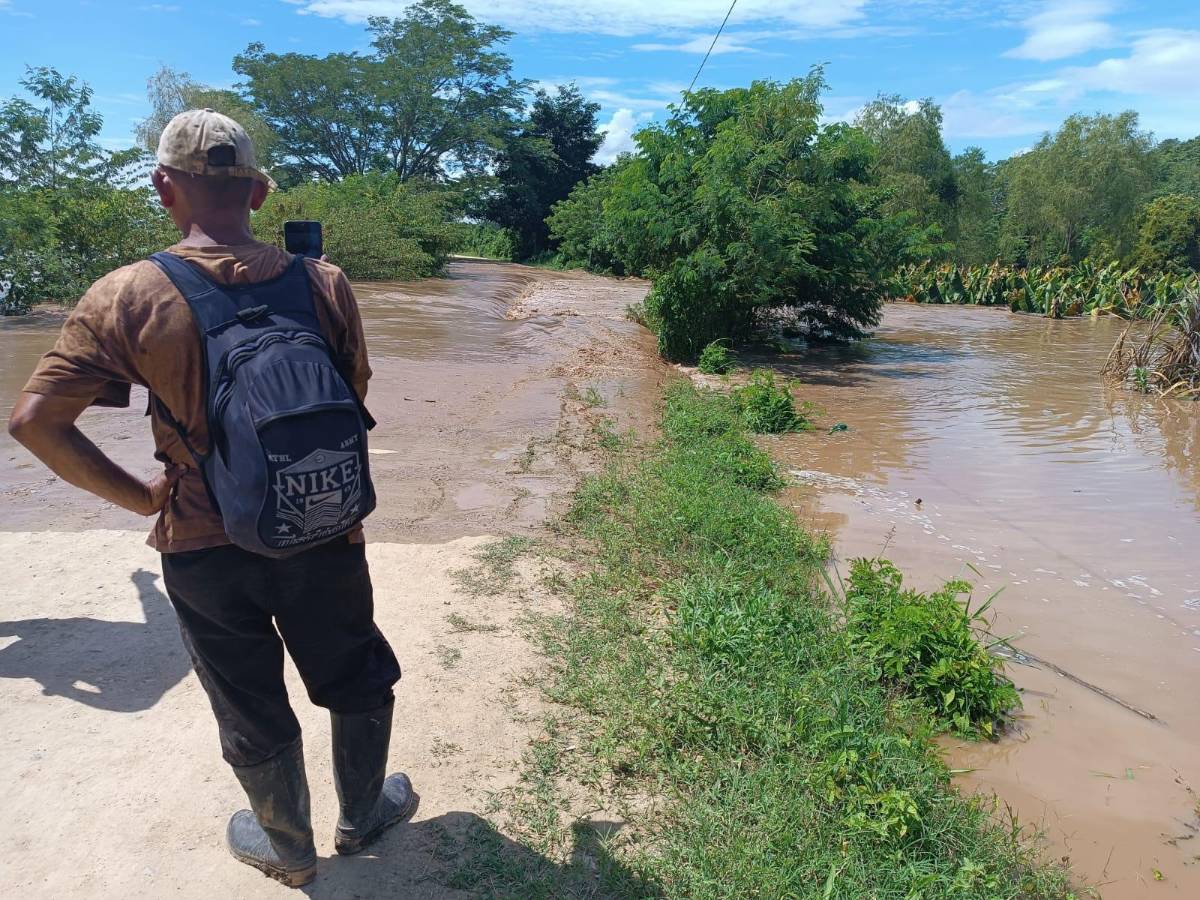 Nueve municipios en alerta roja por crecida del río Ulúa