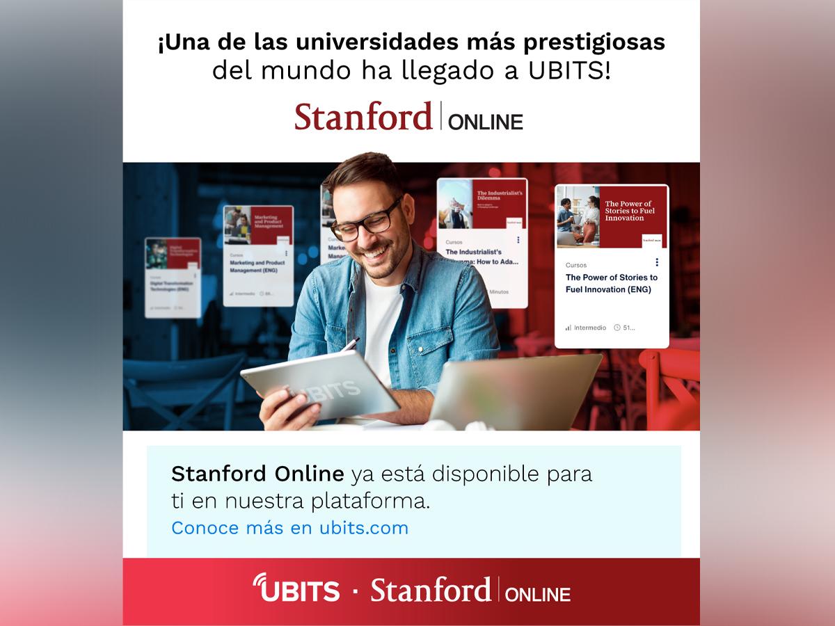 Harvard Business Publishing y Stanford Online, entre los partners de contenido que los colaboradores pueden encontrar en la plataforma de UBITS.