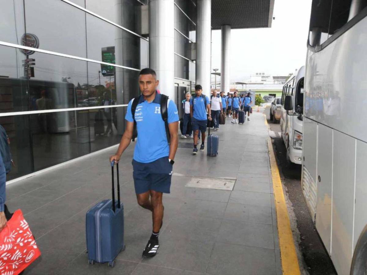 Selección de Honduras ya está en Tegucigalpa para el juego contra Haití