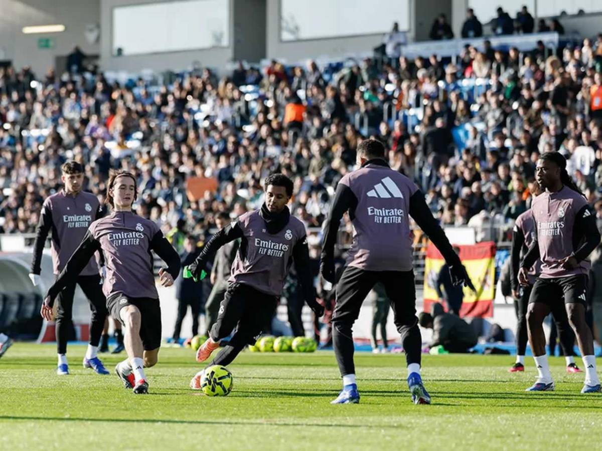 Real Madrid y Mbappé desatan locura en entrenamiento: una visita especial