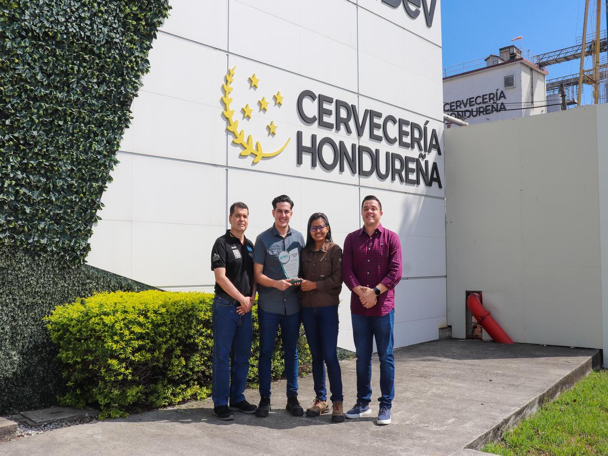 Cervecería Hondureña, distinguida por su liderazgo en producción con Sostenibilidad