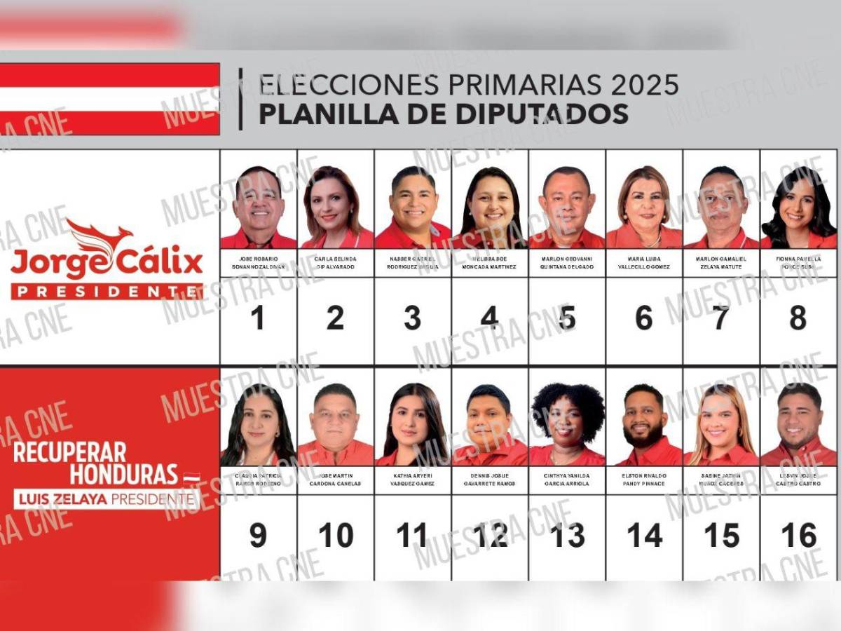 Siete diputados de Atlántida buscan la reelección