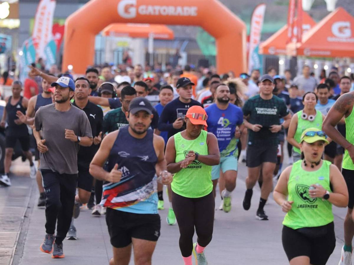 EN FOTOS: así se vivió el primer bootcamp en La Ceiba previo a la Maratón LA PRENSA-Gatorade