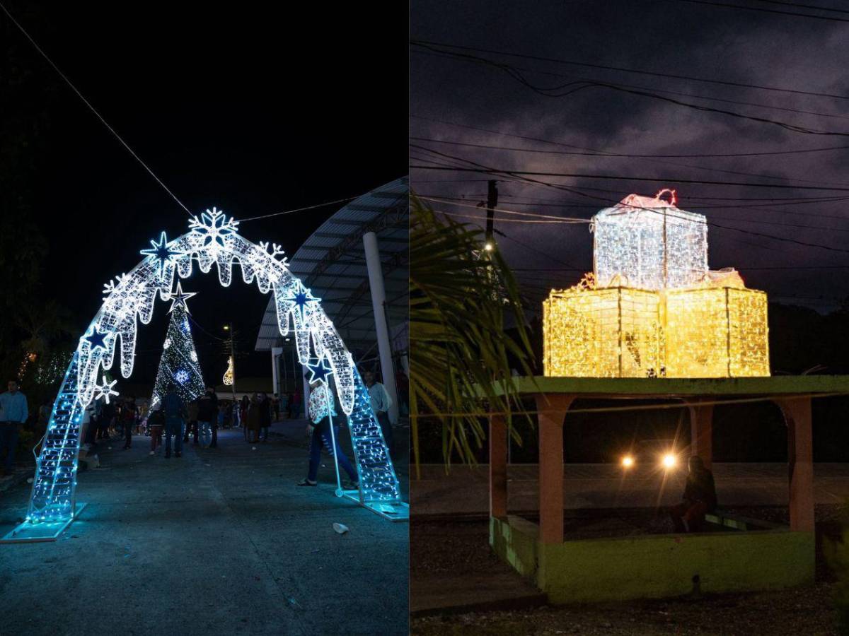 Luces, música y tradición: así brillan villas navideñas de pintoresco municipio de Occidente