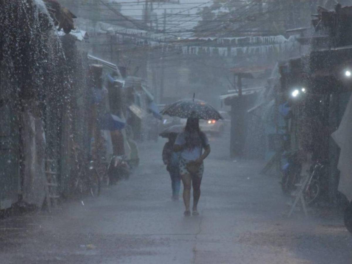 Clima: hoy lloverá en la mayor parte de Honduras, según Copeco